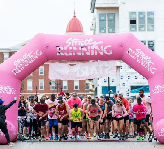 Famously Hot Pink Half Marathon + 5k